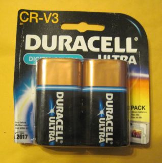 10 Duracell Ultra CR V3 3V Battery EX Date 3 2017