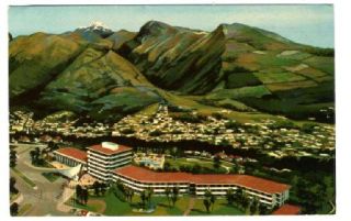 The New Hotel Quito Postcard Ecuador 1961