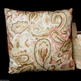 Hillcrest 1stQ Lyon 5pc Queen Duvet Cover Pillows Set Paisley Pink
