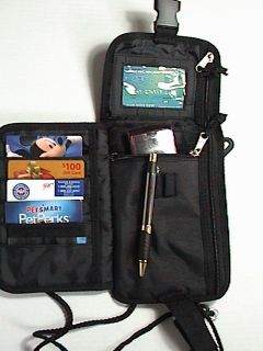 Eastsport Travel Bag Passport Holder Neck Fanny Pack