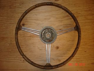  Vintage Unknown Make Banjo Steering Wheel