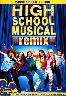 High School Musical Remix 2 Disc Special Ed DVD 786936722918