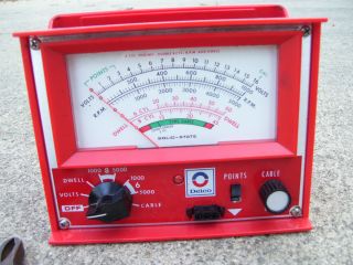   DELCO GM ignition tach Tester dwell meter gauge Automobile accessory