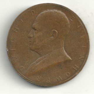 Nice Detailing Dwight D Eisenhower US Mint Inaugurated President Jan