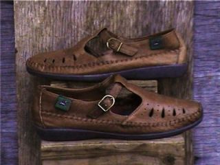 Loafers Brown Leather Back to School Sz7 by Drexlite