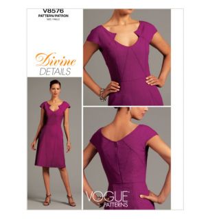  tab read more about the condition brand vogue style dress pattern 8576