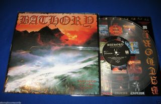 Bathory Twilight of the Gods LP record CLEAR COLOR VINYL NEAR MINT