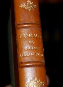 edgar allan poe poems 1887 binding gem