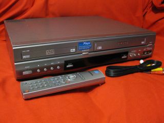  Samsung DVD VCR Combo DVD V 1000