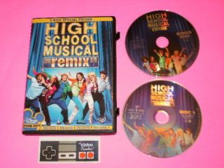 High School Musical 2 Disc Remix Walt Disney DVD Nice 786936722918