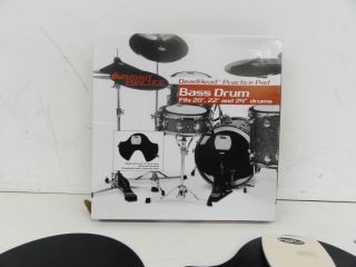 DW Drum Workshop Complete Deadhead Pad Set with Bass Drum Cymbal and