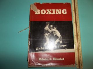 JK587 1940 Boxing The Barnes Sports Library by Edwin L Haislet