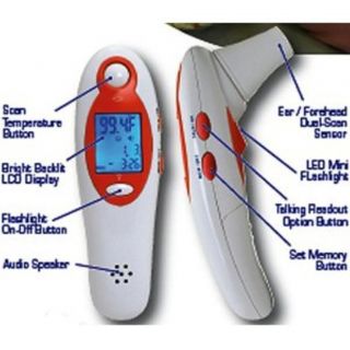   Digital Ultra Ear Forehead Thermometer Talking Kids Baby Thermometer