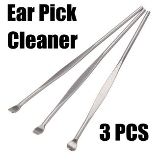  Silver EarPick Ear Pick Ear Wax Removal Cleaner Home Health Care Tool