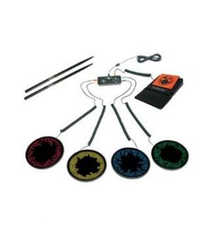 New Madcatz Rockband Portable Drum Kit Set for Xbox 360