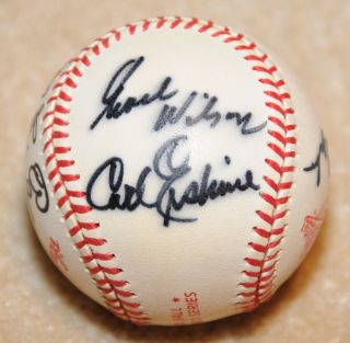 Robin Roberts Bob Gibson Warren Spahn Autogphd Baseball