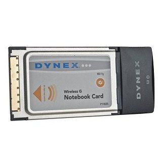 Dynex DX BNBC 54Mbps 802.11g Wireless LAN CardBus PCMCIA Adapter