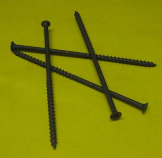 10 x 6 Coarse Thread Black Drywall Screws 90 Pieces
