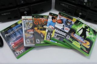 Lot of 4 XBOX Consoles (2 Working/ 2 AS IS) Bundled w 1 Controller & 9