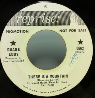 45 DUANE EDDY there is a mountain / this town 7 VG+ WLP REPRISE 0662