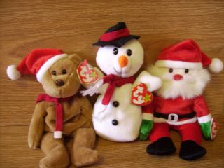 ty beanie babys christmas collection