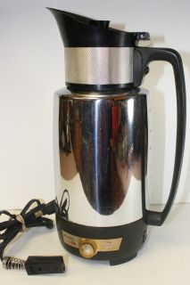 1950s Cory Electric Coffee Pot Percolator 18 C Works