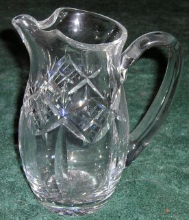 Waterford Crystal Tall Pitcher Beautiful Mint Condition