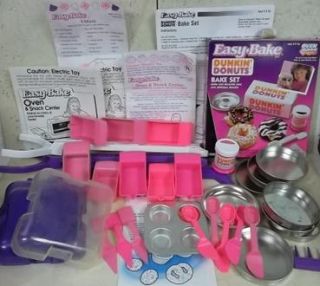 Easy Bake Oven Pans Instructions Measuring Cups Utensils Spoons