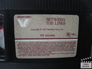 Between The Lines VHS Jeff Goldblum Marilu Henner