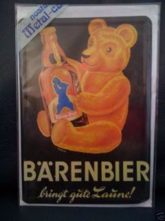 New East Berlin Bear Cute Nostalgic Beer Tin Sign 4 Operation Smile