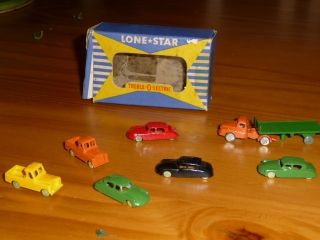Lot of Road Cars Truck and Pick UPS Lone Star Accessories for Trainset