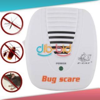 Electronic Ultrasonic Mouse Mosquito Rat Pest Control Repeller Bug