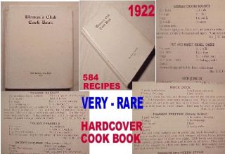  NY 584 Recipes Home Economics Cook Book Community Candy
