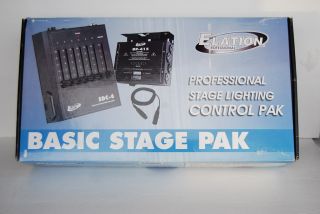 Elation Professional Stage Lighting Control Pack Basic Stage Pack