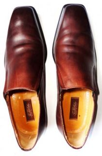  Hot Designer Tasso Elba Brown Leather Loafers Mens Shoes