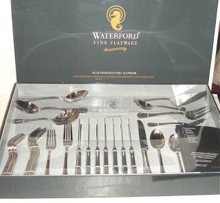 Waterford Somerset 47 Piece Stainless Flatware Service for 8 New