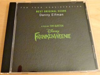  Best Original Score CD Danny Elfman   A Film by Tim Burton