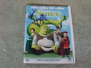  Shrek Cameron Diaz Signed DVD Cover