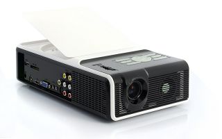 Multimedia LED Projector with Built in DVD Player USB