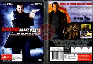 Renegade Justice Steven Seagal Akido New SEALED DVD R4