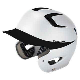 Easton Natural Grip Two Tone Junior Batting Helmet White Black Jr 6 3