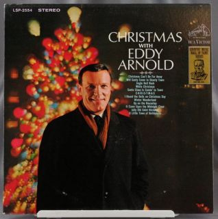 33 LP Record Eddy Arnold Christmas RCA Victor Stereo