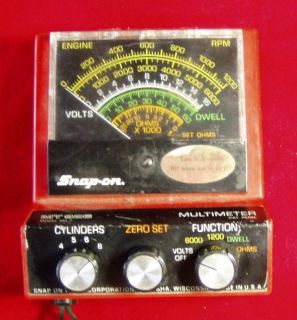  Snap on MT926 Tach Dwell Volt Ohm Meter Guaranteed Working