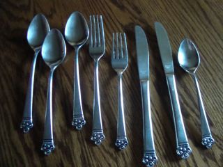 National stainless, Edgemont pattern, 8 assorted pieces, Japan