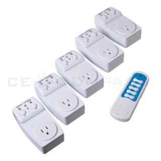 wireless remote control ac electrical power outlet plug switch