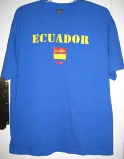 Ecuador T Shirt 2006 FIFA World Cup Soccer Germany