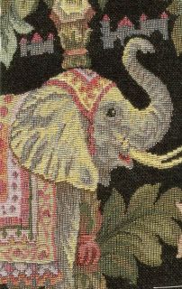 history the elephant first appeared in tapestry during the mid 19th