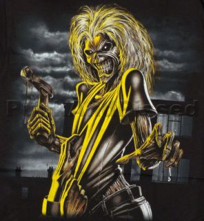 Iron Maiden Killers Eddie Huge Print T Shirt Official Fast SHIP