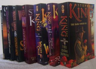 The Complete Dark Tower Series by Stephen King 7 Softcover Books
