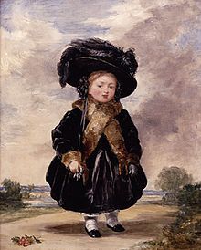 princess victoria aged four painting by stephen poyntz denning 1823